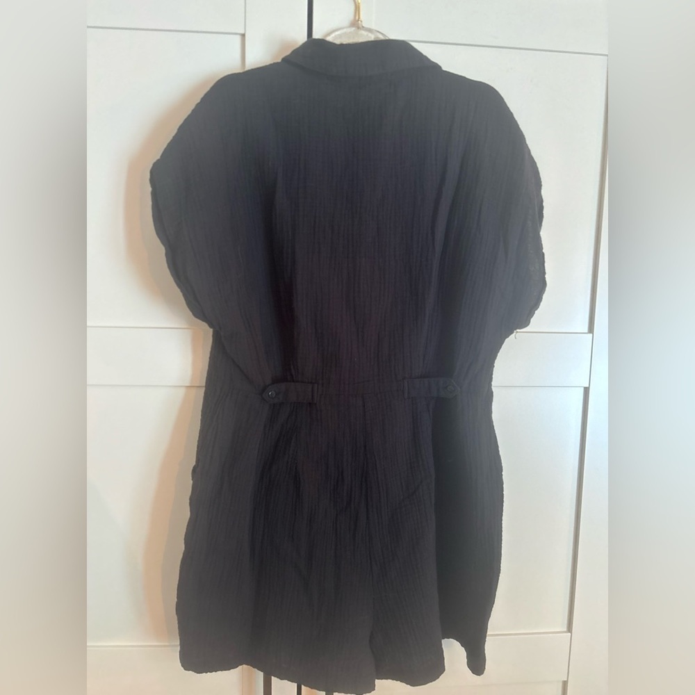 LSPACE Mika Romper in Black size large pool beach summer vacation - Picture 3 of 4